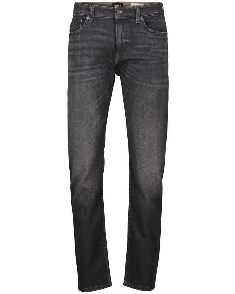 HUGO BOSS Herren Jeans DELAWARE BO Slim Fit Schwarz