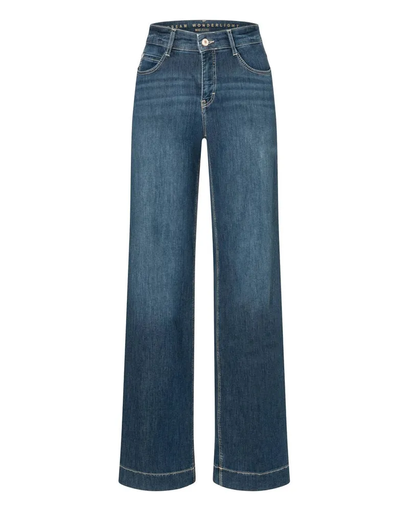MAC Jeans Damen Jeans DREAM WIDE Straight Fit Darkblue