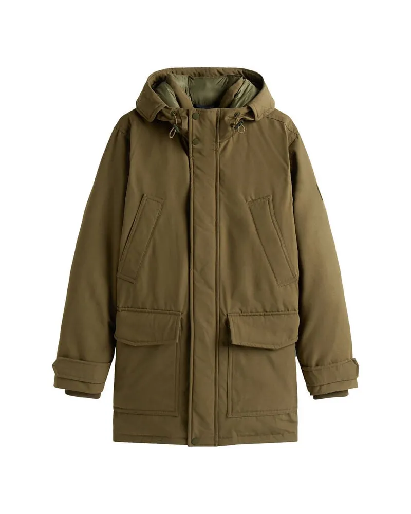 Tommy Hilfiger Herren Parka Oliv