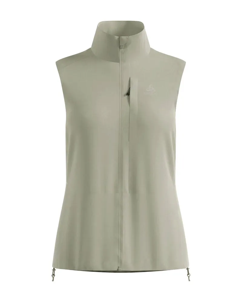Odlo Damen Laufweste ZEROWEIGHT WARM Grau