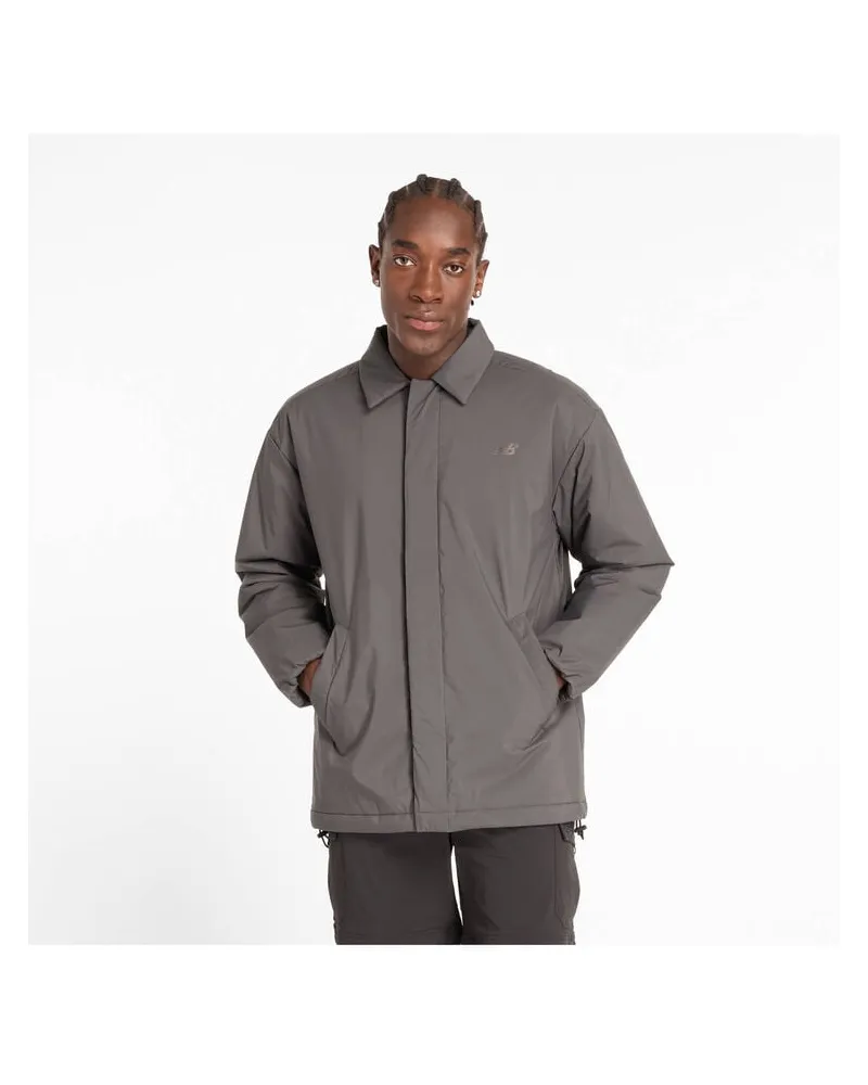 New Balance Herren Jacke COACHES Relaxed Fit Braun