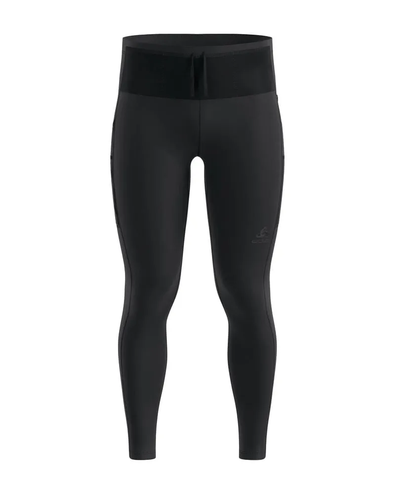 Odlo Herren Lauftights X-ALP CARGO WINTER Schwarz