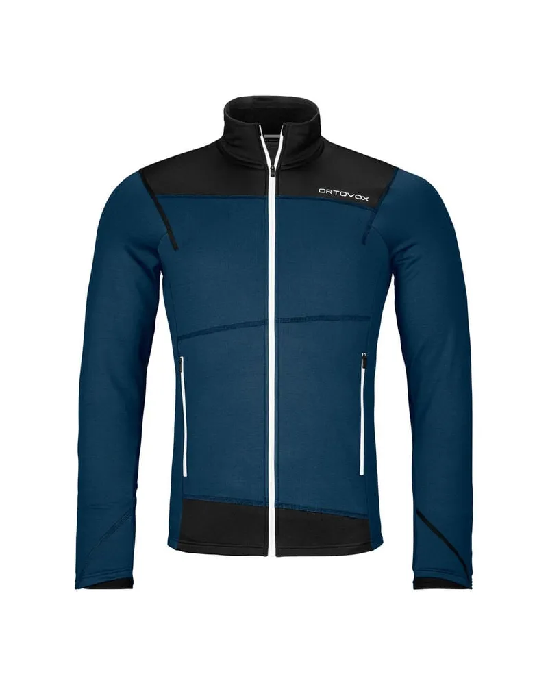Ortovox Herren Jacke FLEECE LIGHT JACKET Athletic Fit Dunkelblau