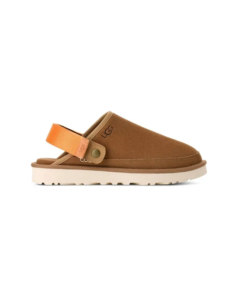 UGG Herren Pantoletten M GOLDENCOAST CLOG II Cognac