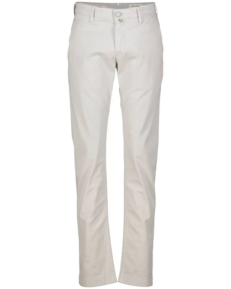 Jacob Cohën Herren Chinohose BOBBY Slim Fit Kitt