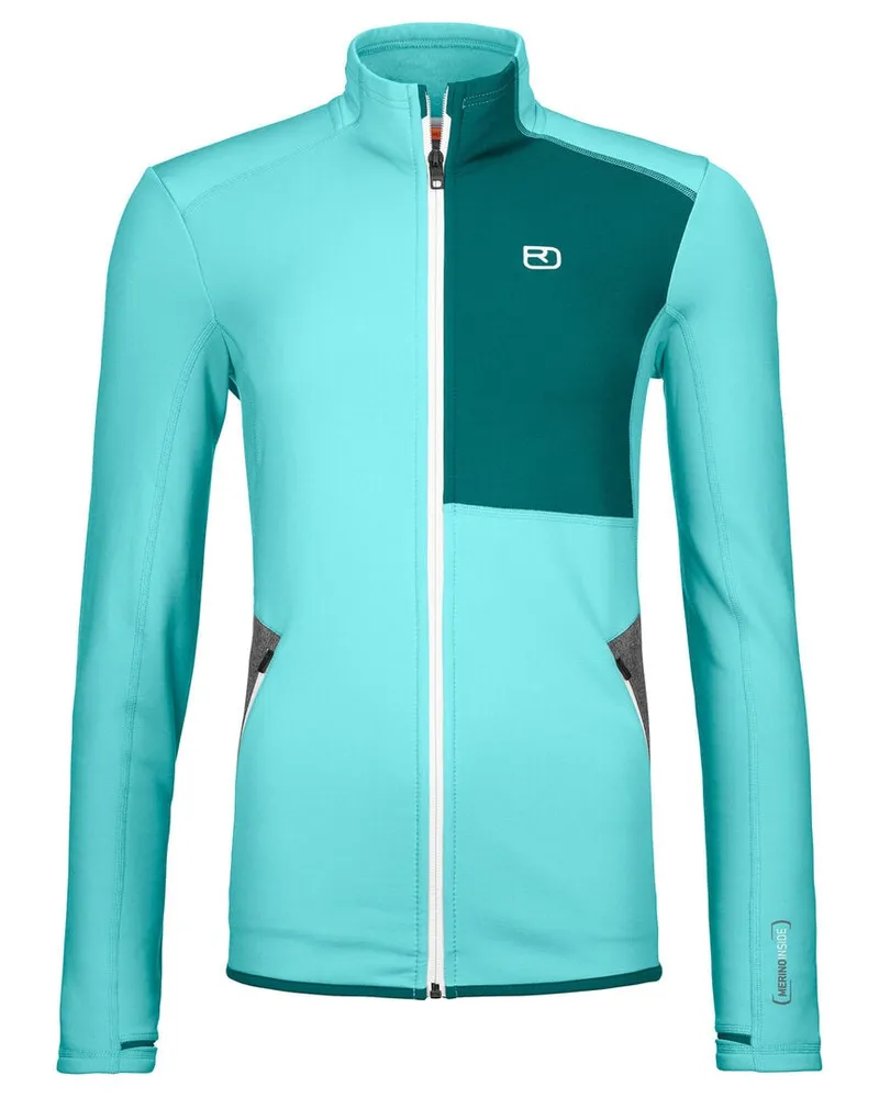 Ortovox Damen Fleecejacke FLEECE JACKET W Eis