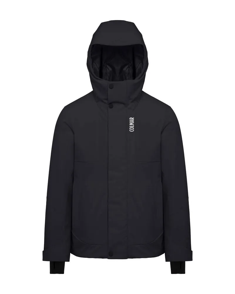 Colmar Herren Skijacke mit Kapuze Schwarz