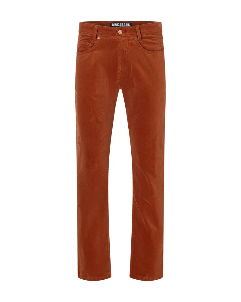 MAC Jeans Herren Jeans ARNE Modern Fit mit Stretch-Anteil Rot