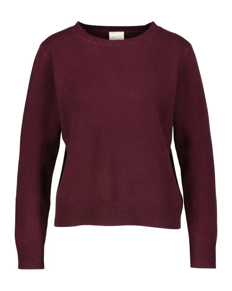 pure Damen Kaschmirpullover Burgund