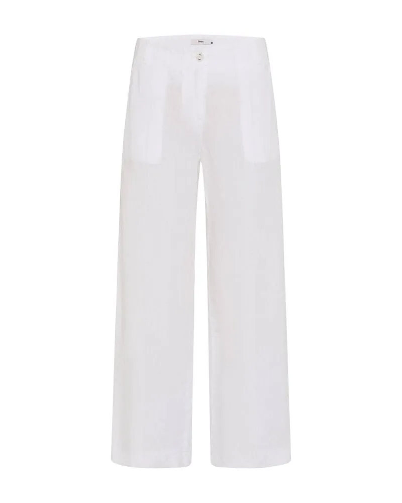 Brax Damen Stoffhose MAINE S Weiss