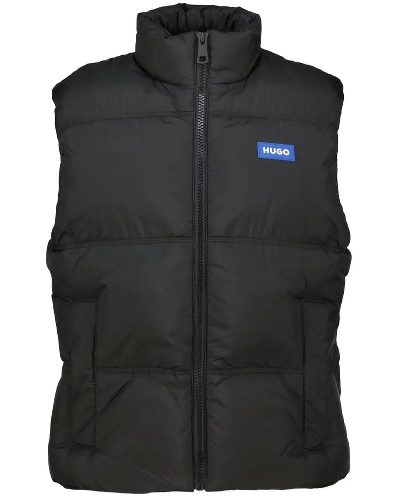 HUGO BOSS Herren Steppweste BODOLINO2541 Schwarz