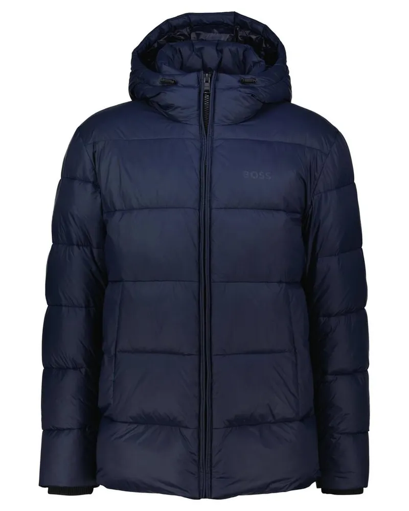 HUGO BOSS Herren Pufferjacke mit Kapuze CIKORO Marine