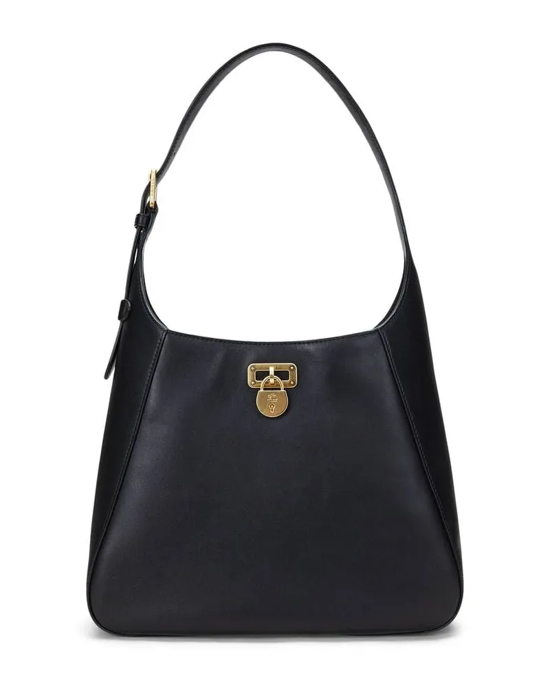 Ralph Lauren Damen Schultertasche TANNER Schwarz