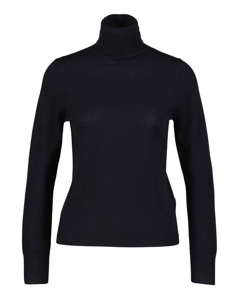 ALLUDE Damen Rollkragenpullover aus Wolle Marine