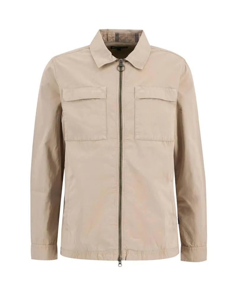 Barbour Herren Overshirt Regular Fit Beige