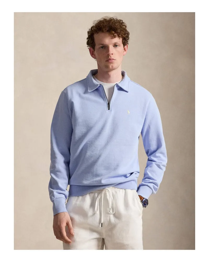 Ralph Lauren Herren Sweatshirt aus Baumwolle Bleu