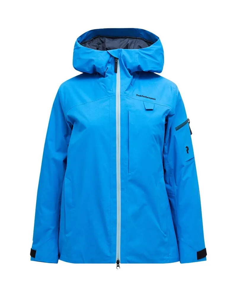 Peak Performance Damen Skijacke ALPINE GORE-TEX 2L Insulated Azur