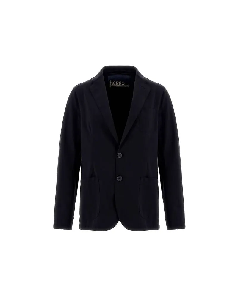 Herno Herren Sakko TECHNICAL STRETCH Schwarz