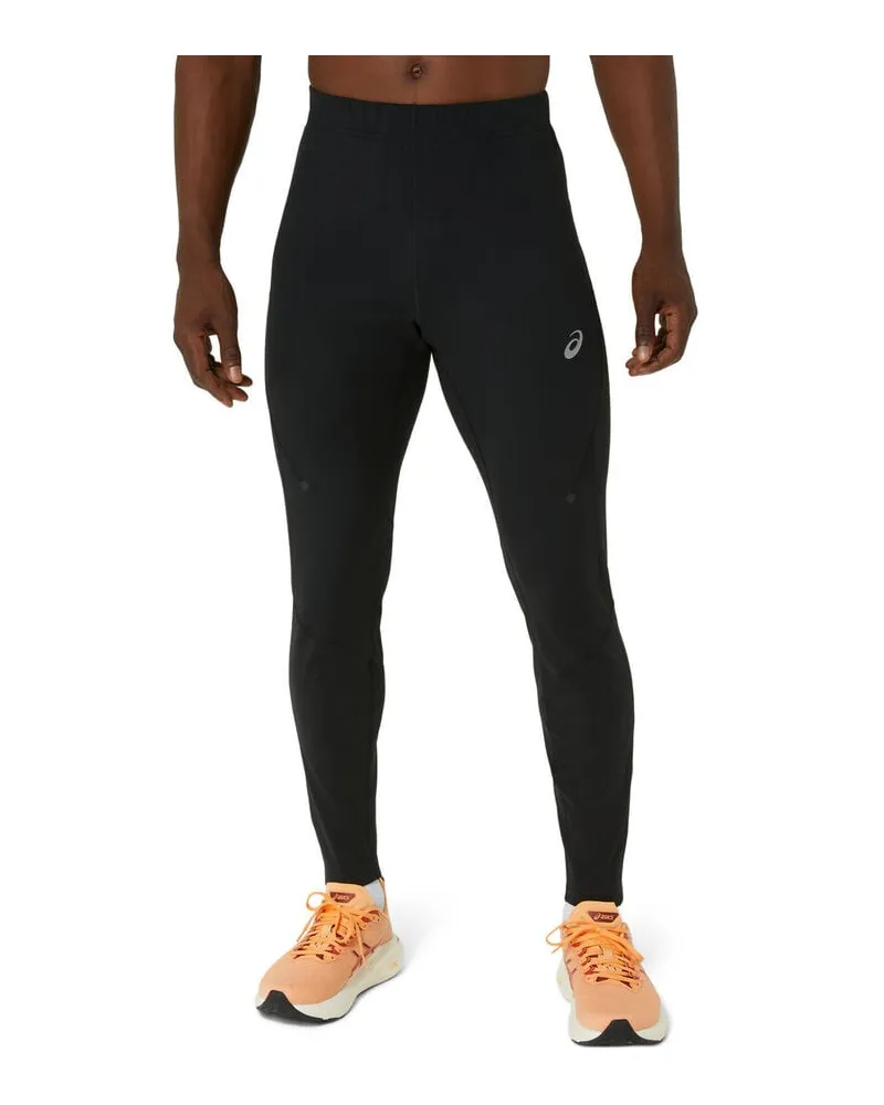 Asics Herren Lauftights ROAD WINTER Schwarz