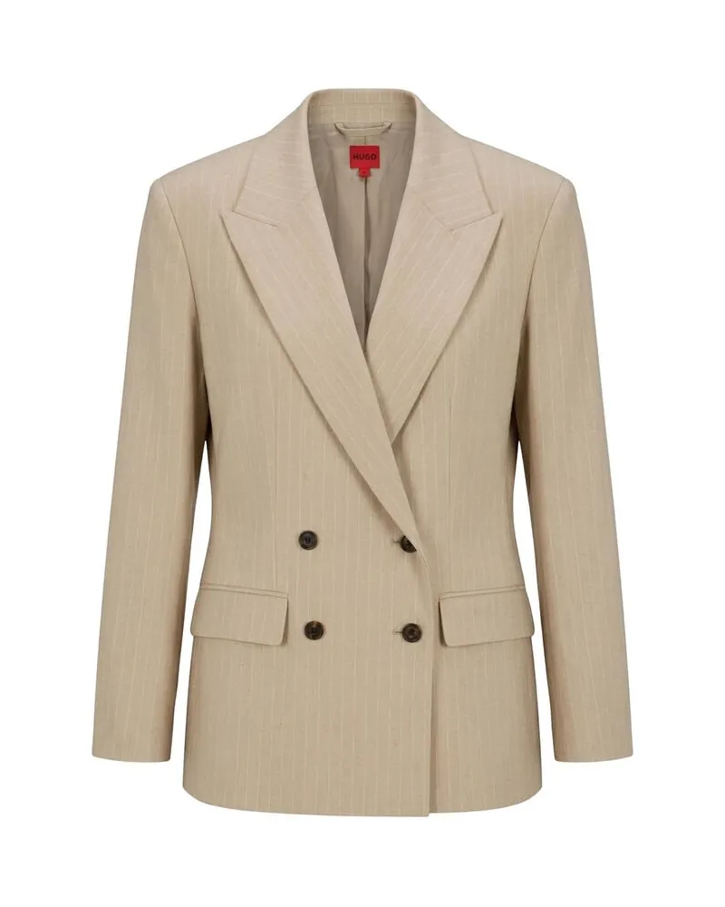HUGO BOSS Damen Blazer AZENIA Beige