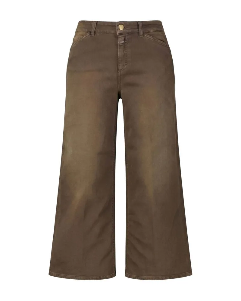 Closed Damen Jeans WERA Wide Fit Braun