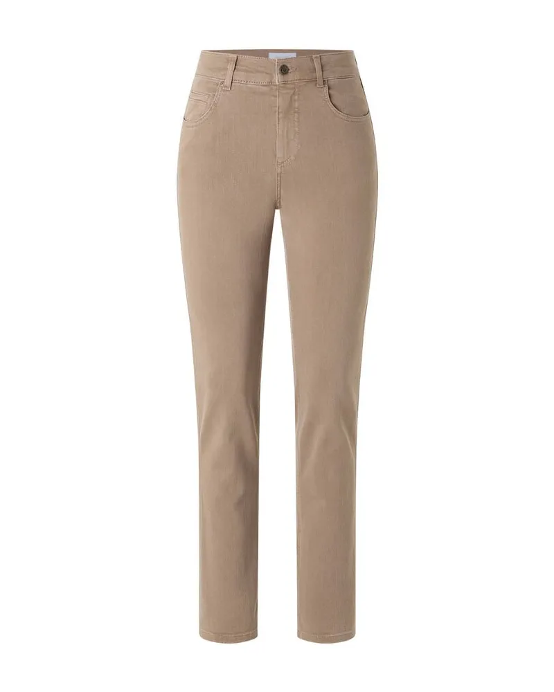 ANGELS  Damen Jeans CICI Slim Fit Camel