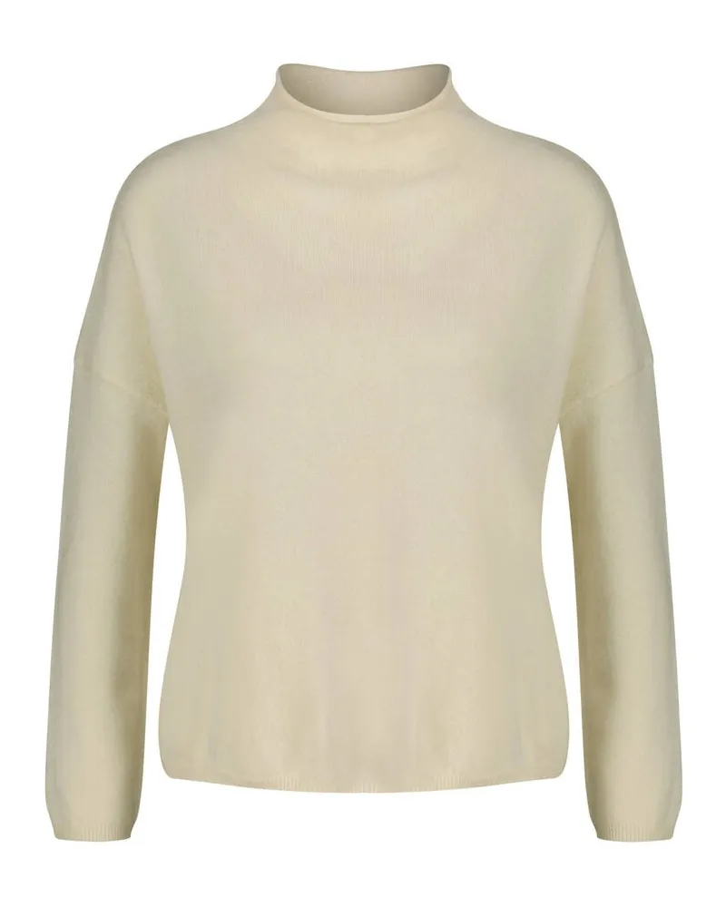 pure Damen Kaschmirpullover Ivory