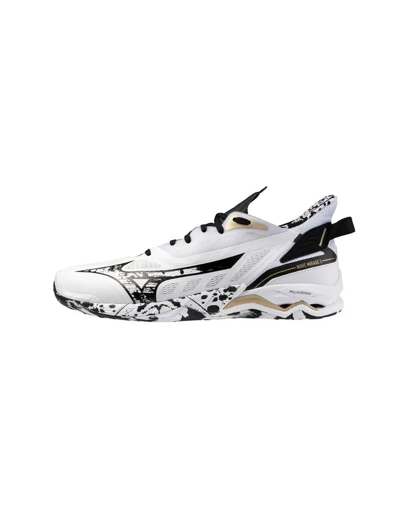 Mizuno Herren Handballschuhe WAVE MIRAGE 5 KAKIZOME Weiss
