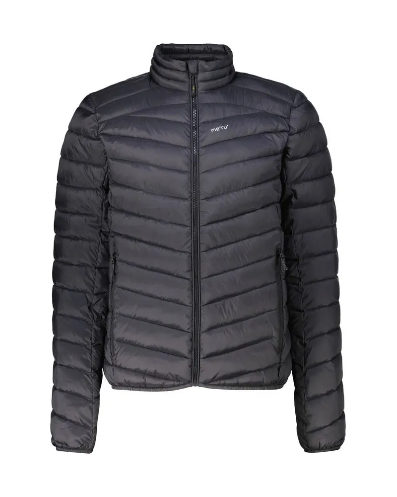 me°ru' Herren Steppjacke WESTEND 2.0 Schwarz