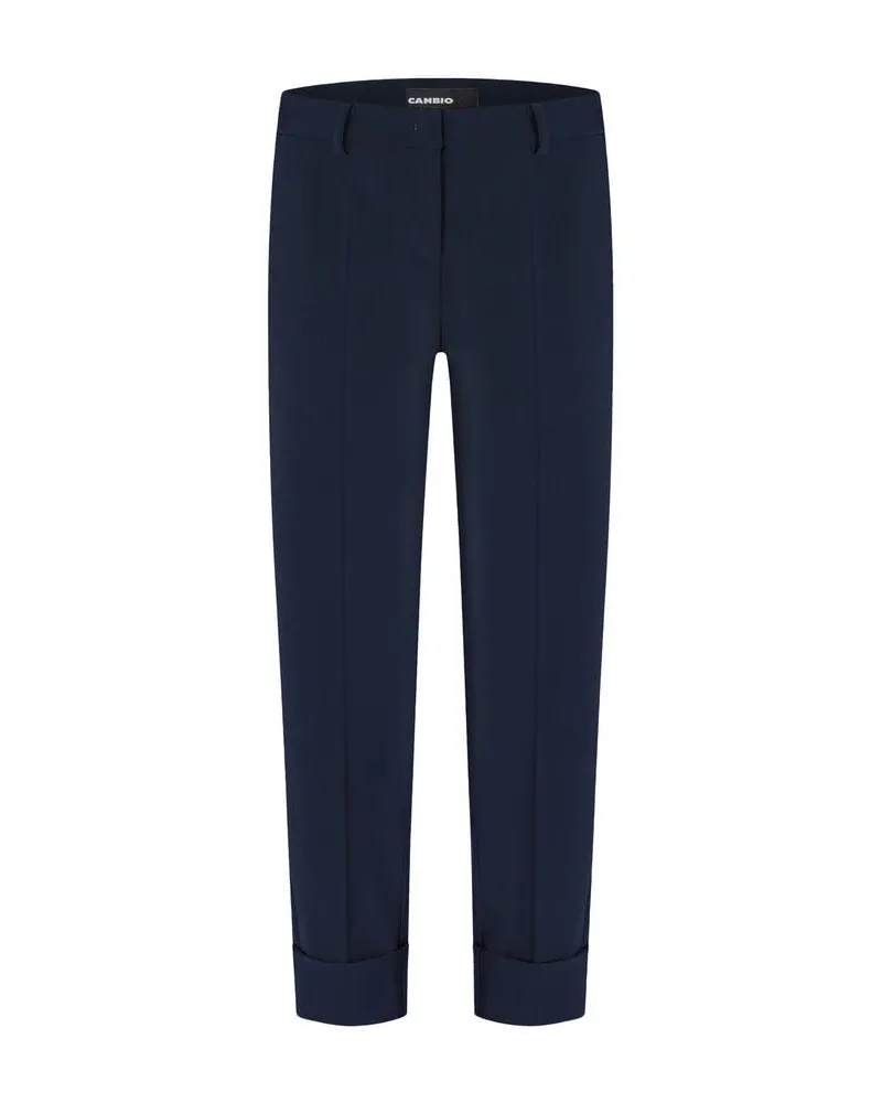 Cambio Damen Hose KRYSTAL verkürzt Marine