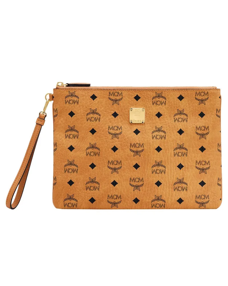 MCM Tasche VERITAS POUCH MEDIUM Camel