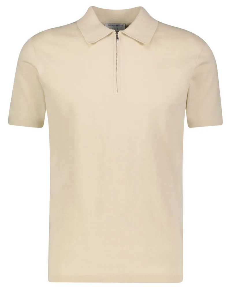 Tiger of Sweden Herren Poloshirt ORBIT Regular Fit Ivory