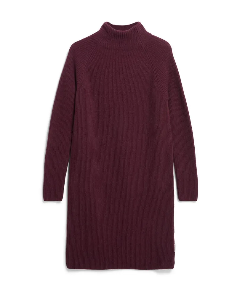 Armedangels Damen Strickkleid MILLAANA Bordeaux
