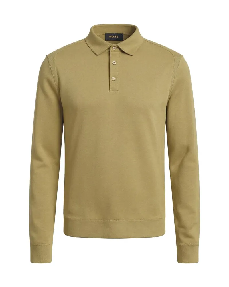 HUGO BOSS Herren Pullover L-OVIO 10272768 01 Regular Fit aus Kaschmirmischung Marine