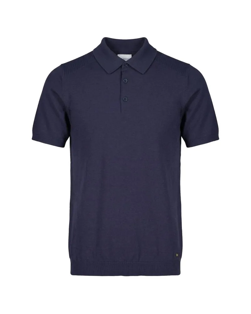 No Excess Herren Pullover aus Baumwolle Marine