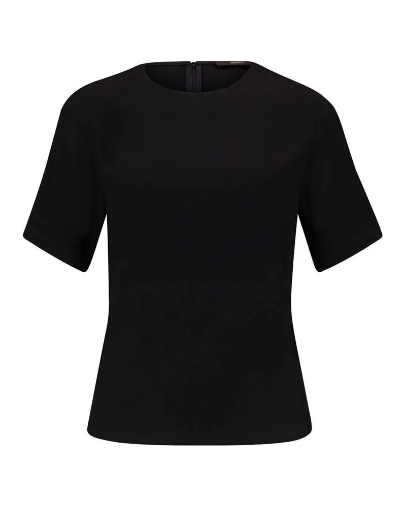 windsor. Damen Bluse Kurzarm Schwarz