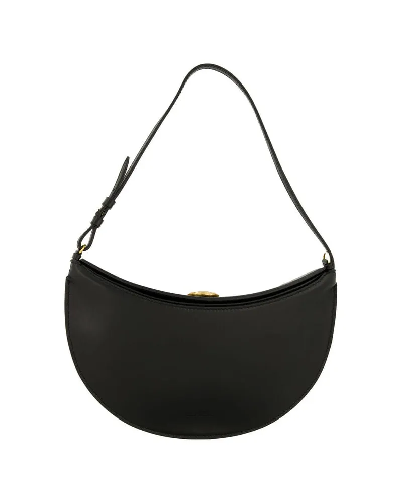 Jacquemus Damen Schultertasche LE PETIT OVALO Schwarz