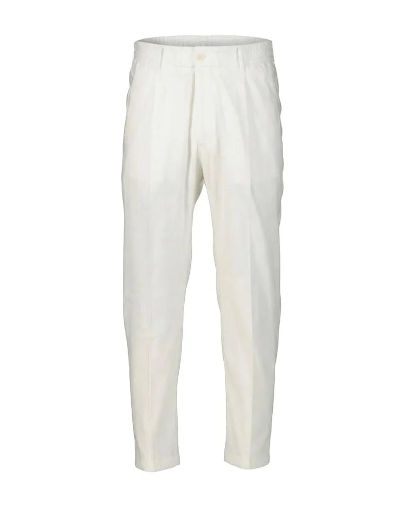 Drykorn Herren Hose CHASY aus Leinenmix Offwhite