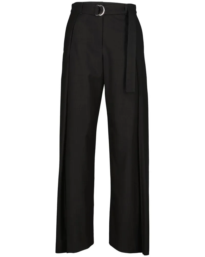 Loewe Damen Hose mit Gürtel Schwarz