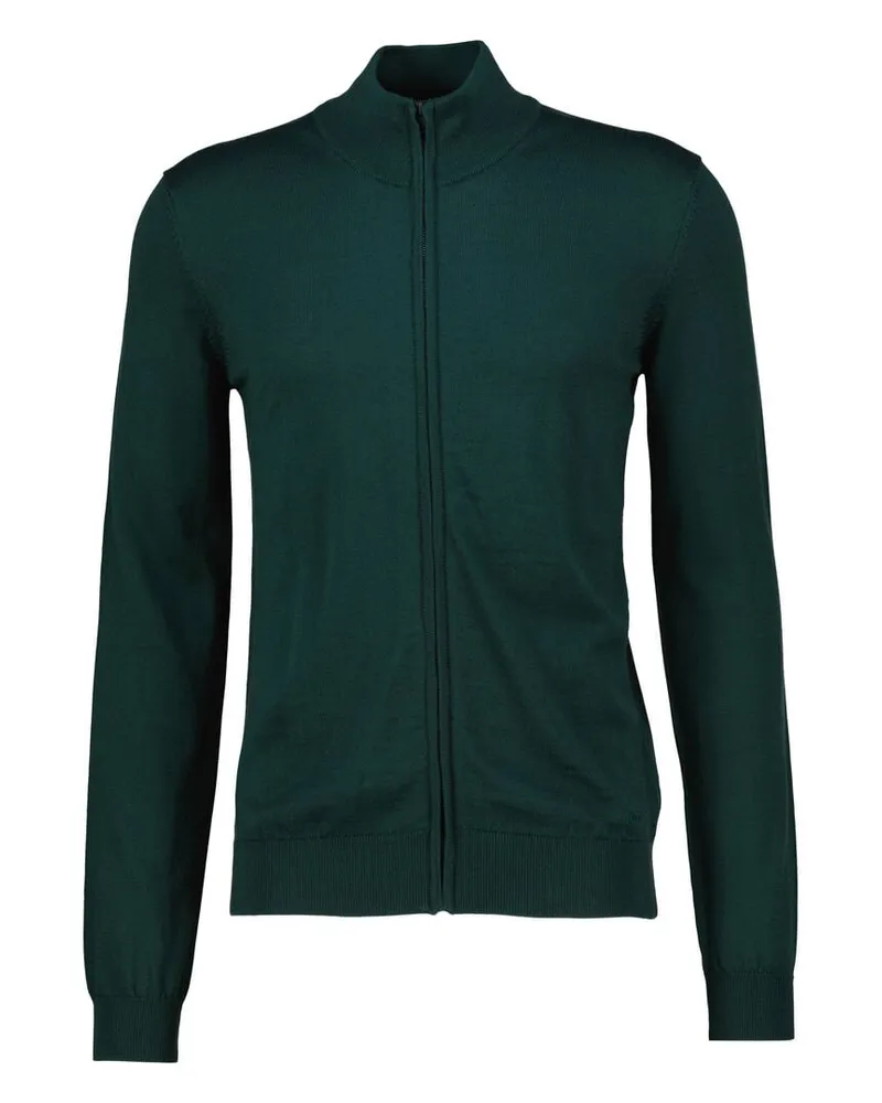 HUGO BOSS Herren Strickjacke SAN JORGE Grün