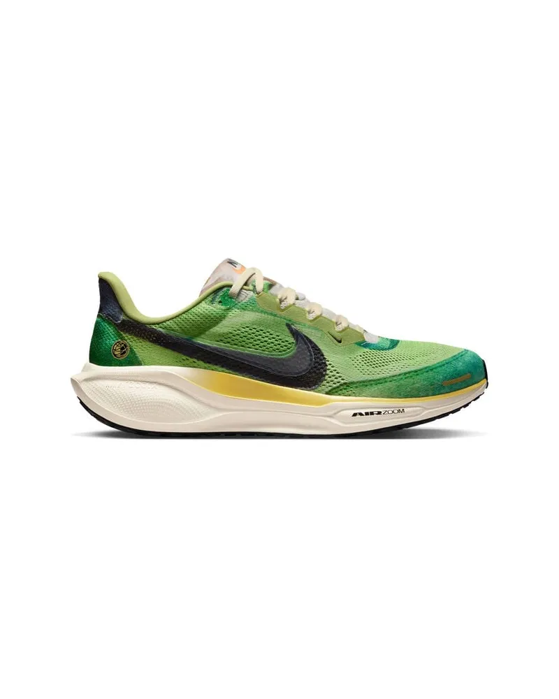 Nike Herren Laufschuhe AIR ZOOM PEGASUS 41 SE Reguläre Passform aus Textil Grün