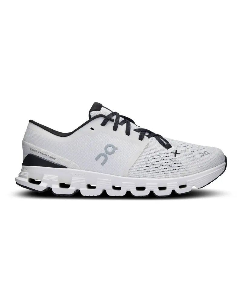ON Damen Trainingsschuhe CLOUD X 4 Weiss