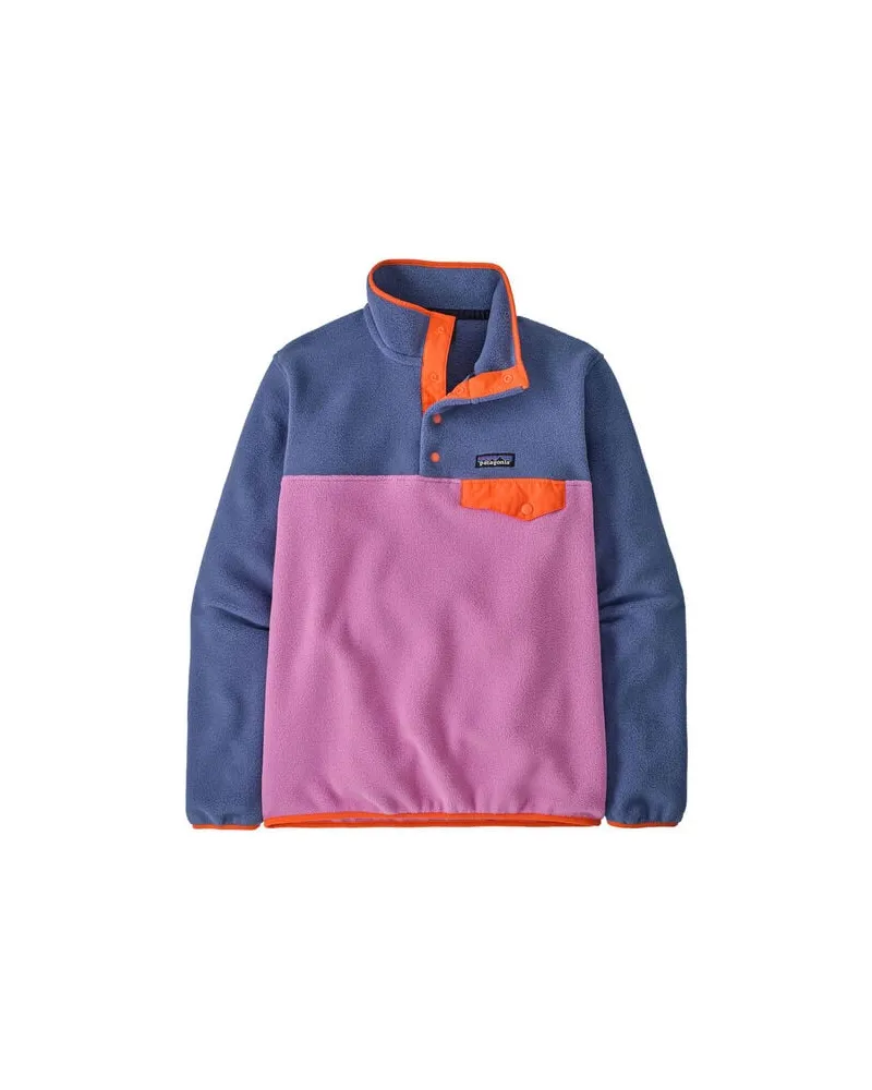 Patagonia Damen Fleecepullover WS LIGHTWEIGHT SYNCHILLA SNAP-T PULLOVER Flieder