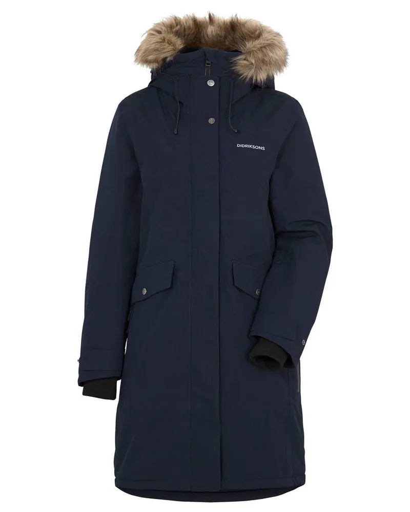 Didriksons 1913 Damen Parka ERIKA Dunkelblau