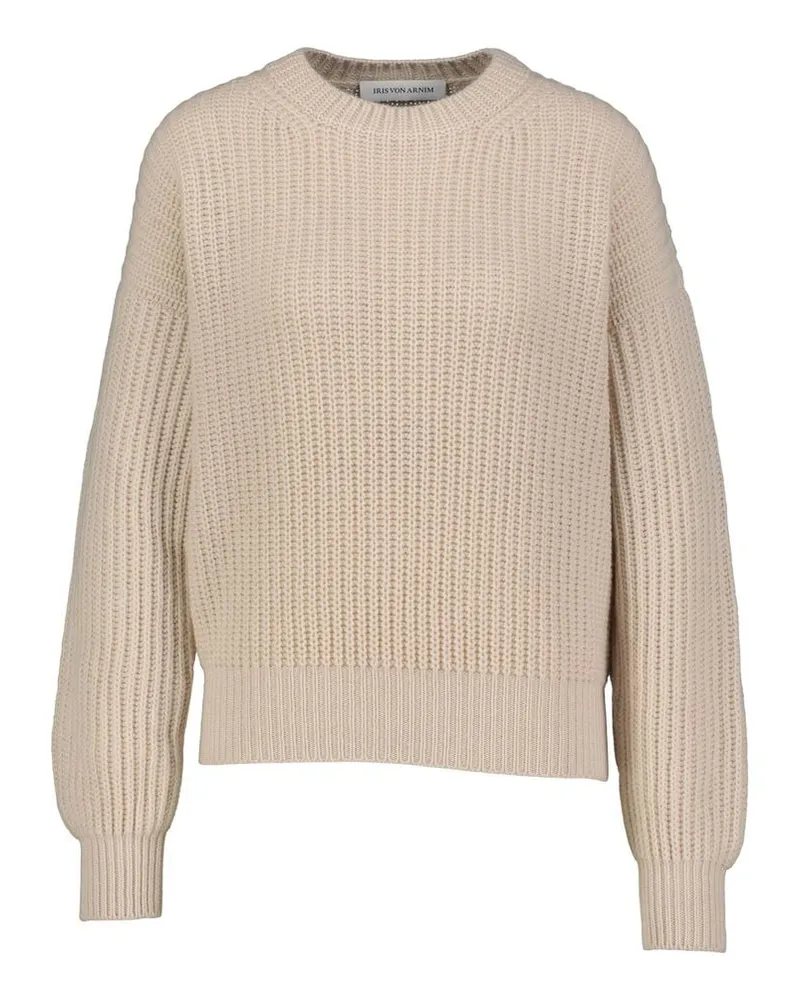 Iris von Arnim Damen Pullover aus Kaschmir AVELINA Sand