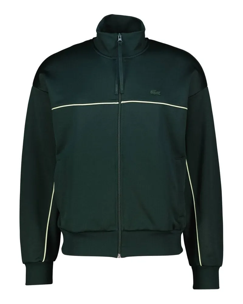 Lacoste Herren Sweatjacke mit Baumwolle Grün