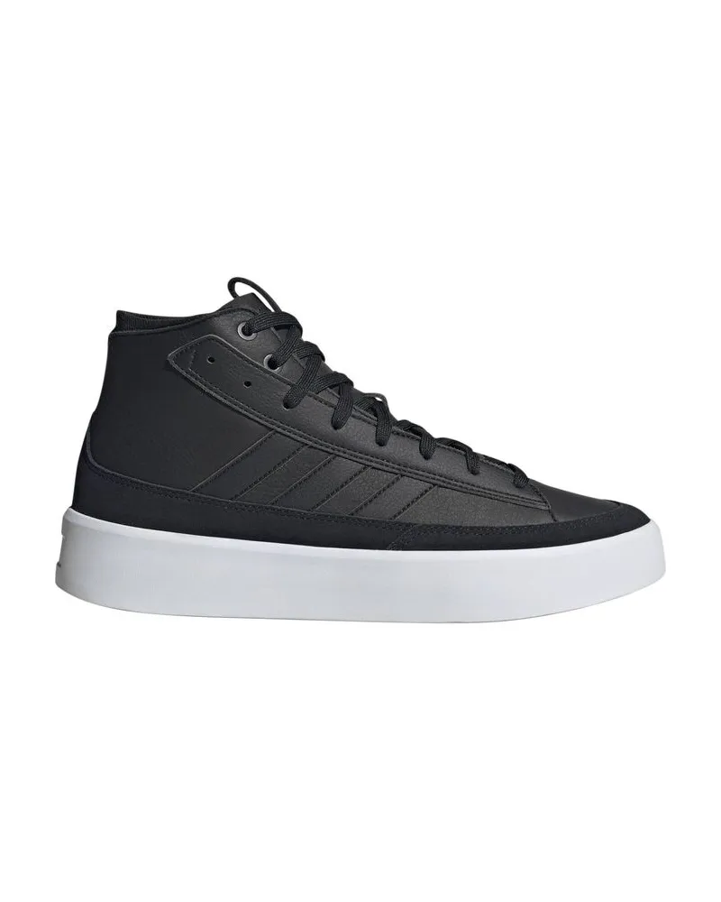 adidas Herren Sneaker ZNSORED HIGH aus Leder Schwarz