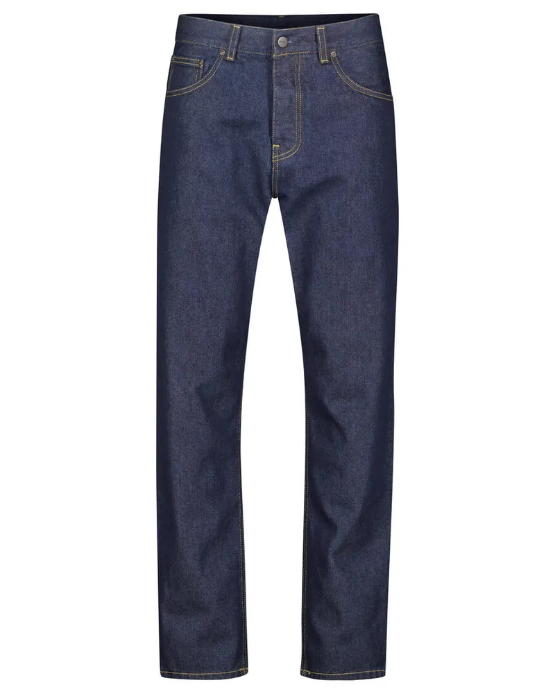 Carhartt WIP Herren Jeans NEWEL PANT Relaxed Tapered Fit Blau