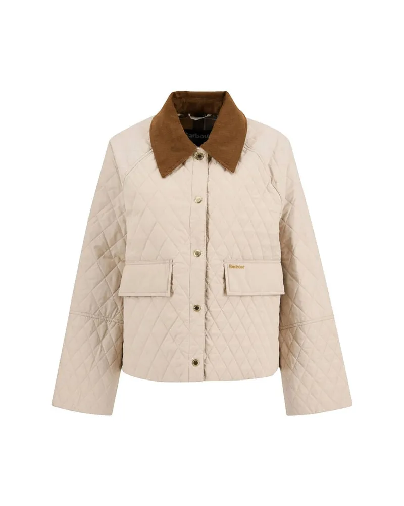 Barbour Damen Steppjacke KIRBY Offwhite