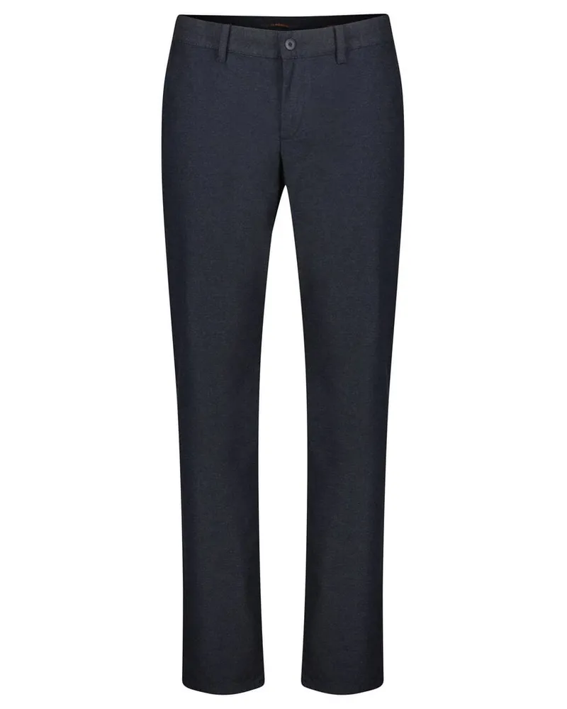 Alberto Herren Flanellhose LOU-J Regular Fit Marine